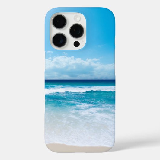 Tropisch zandstrand Modern Case-Mate iPhone Case (Achterkant)