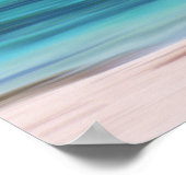 Tropisch Zee Abstract Motivatie Poster (Hoek)