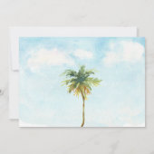 Tropisch Zee Bewegende Aankondiging (Achterkant)