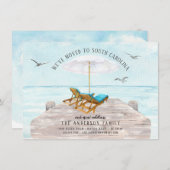 Tropisch Zee Bewegende Aankondiging (Voorkant / Achterkant)