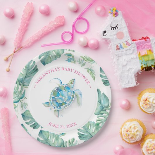 Tropisch Zee Bord Baby shower (Feest)