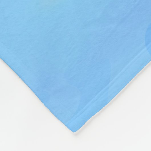 Tropisch Zee Fleece Deken (Hoek)