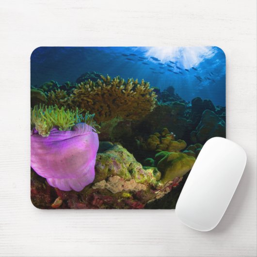 Tropisch Zee Koraal Muismat (Met muis)