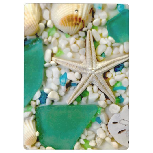 Tropisch Zee Life Thema Klembord (Achterkant)