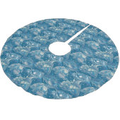 Tropisch Zee Patroon Kerstboom Rok (Gekanteld)