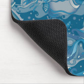 Tropisch Zee Patroon Muismat (Hoek)