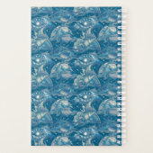 Tropisch Zee Patroon Planner (Achterkant)