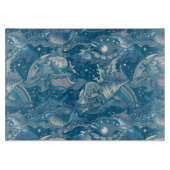 Tropisch Zee Patroon Snijplank (Voorkant)