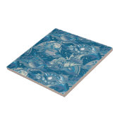 Tropisch Zee Patroon Tegeltje (Zijkant)