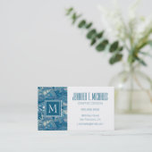Tropisch Zee Patroon Visitekaartje (Staand voorkant)