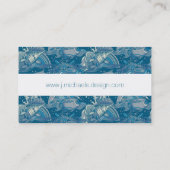 Tropisch Zee Patroon Visitekaartje (Achterkant)