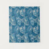 Tropisch Zee Patroon Wandkleed (Voorkant)