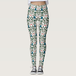 Tropisch Zee Schildpad Bloemmotief | Kust Oceaan Leggings