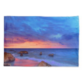 Tropisch Zee Sunset Kussensloop (Achterkant)