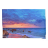 Tropisch Zee Sunset Kussensloop (Voorkant)