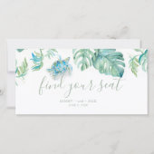 Tropisch Zee Turtle Weddenschap Vondst je zitje (Voorkant)