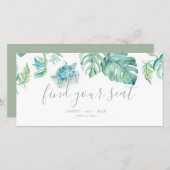 Tropisch Zee Turtle Weddenschap Vondst je zitje (Voorkant / Achterkant)