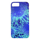 Tropisch Zee Urchin met Vibrant Blue Case-Mate iPhone Case (Achterkant)