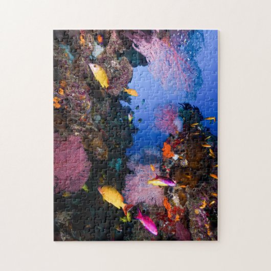 Tropisch Zee van de Grote Barrierriffen Legpuzzel (Verticaal)
