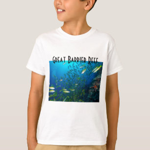 Tropisch Zee van de Grote Barrierriffen T-shirt