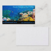 Tropisch Zee van de Grote Barrierriffen Visitekaartje (Voorkant / Achterkant)