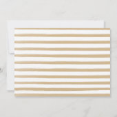 Tropisch "Zeeen EN groeten" Turquoise Script Kaart (Achterkant)