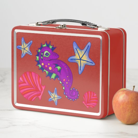 Tropisch zeewier van het Magische Seahorse Shell (In situ)