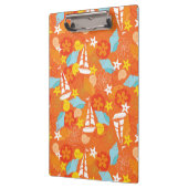 Tropisch zeilpatroon klembord (Links)