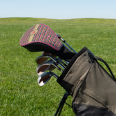 Tropisch Zigzag Driver Hoesje Golfheadcover (Insitu)
