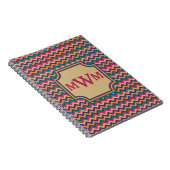 Tropisch zigzag-Notitieboek Notitieboek (Rechterzijde)