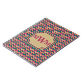Tropisch zigzag-Notitieboek Notitieboek (Linkerzijde)