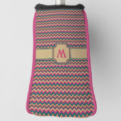 Tropisch Zigzag Putter Hoesje Golfheadcover (Draai 90)