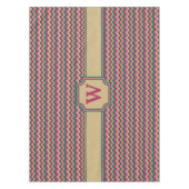 Tropisch Zigzag tafelkleed (Voorkant)