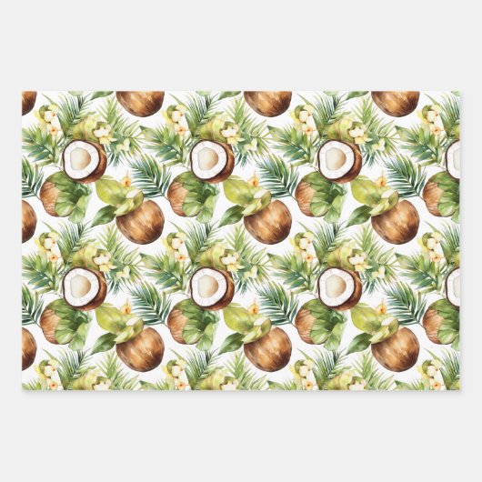 Tropisch Zomer inpakpapier (Voorkant 2)