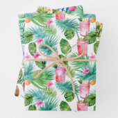 Tropisch Zomer inpakpapier (In situ)