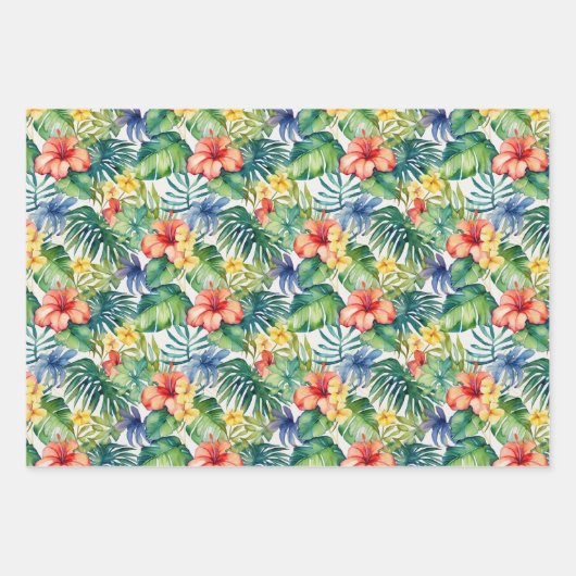 Tropisch Zomer inpakpapier (Voorkant 2)