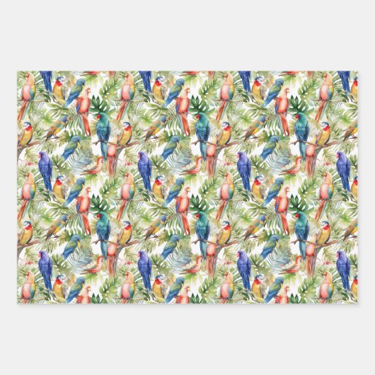 Tropisch Zomer inpakpapier (Voorkant 2)