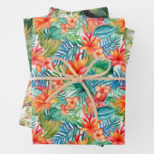 Tropisch Zomer inpakpapier (In situ)