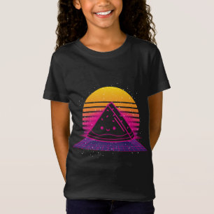 Tropisch zomerfruit van 80 jaar Retro Synthwave Su T-shirt