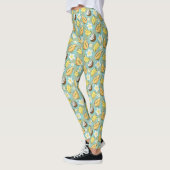 Tropisch zomerfruitpatroon leggings (Links)