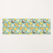 Tropisch zomerfruitpatroon yogamat (Voorkant (horizontaal))