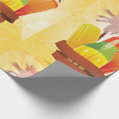 Tropisch zomerkrankelpapier cadeaupapier