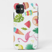 Tropisch zomerontwerp Case-Mate iPhone case (Achterkant)
