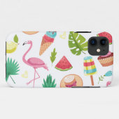 Tropisch zomerontwerp Case-Mate iPhone case (Achterkant (horizontaal))