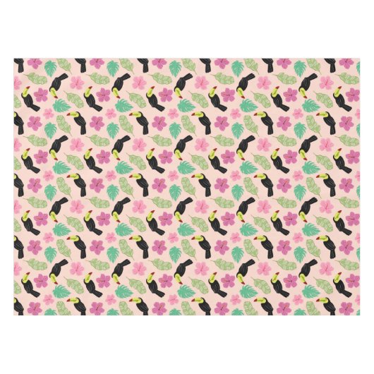 Tropisch zomerpatroon tafelkleed (Voorkant (Horizontaal))