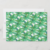 Tropisch zomerstrand Luau Boys Foto 2e verjaardag Kaart (Achterkant)