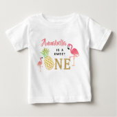 Tropisch zomerstrand Luau Girls 1ste verjaardag (Voorkant)