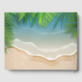 Tropisch Zomerstrandfeestje Gastenboek (Achterkant)