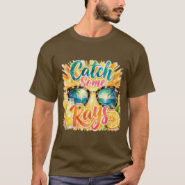 Tropisch zomervakantie T-shirt. T-shirt