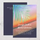 Tropisch zonneschijnhuwelijk vraagt om budget (Voorkant / Achterkant)